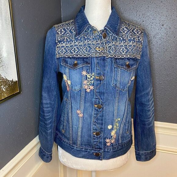 Johnny Was Jackets & Blazers - Johnny Was Aubrieta Cali Classic Embroid